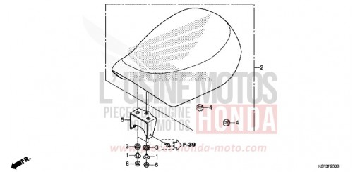 SIEGE Z125MAK de 2019